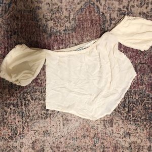 urban outfitters cold shoulder top